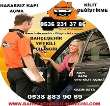 Araç kapısı kilidi açma işlemi